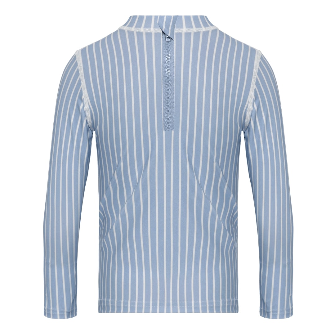 Swim Shirt - Blue shadow - Striped