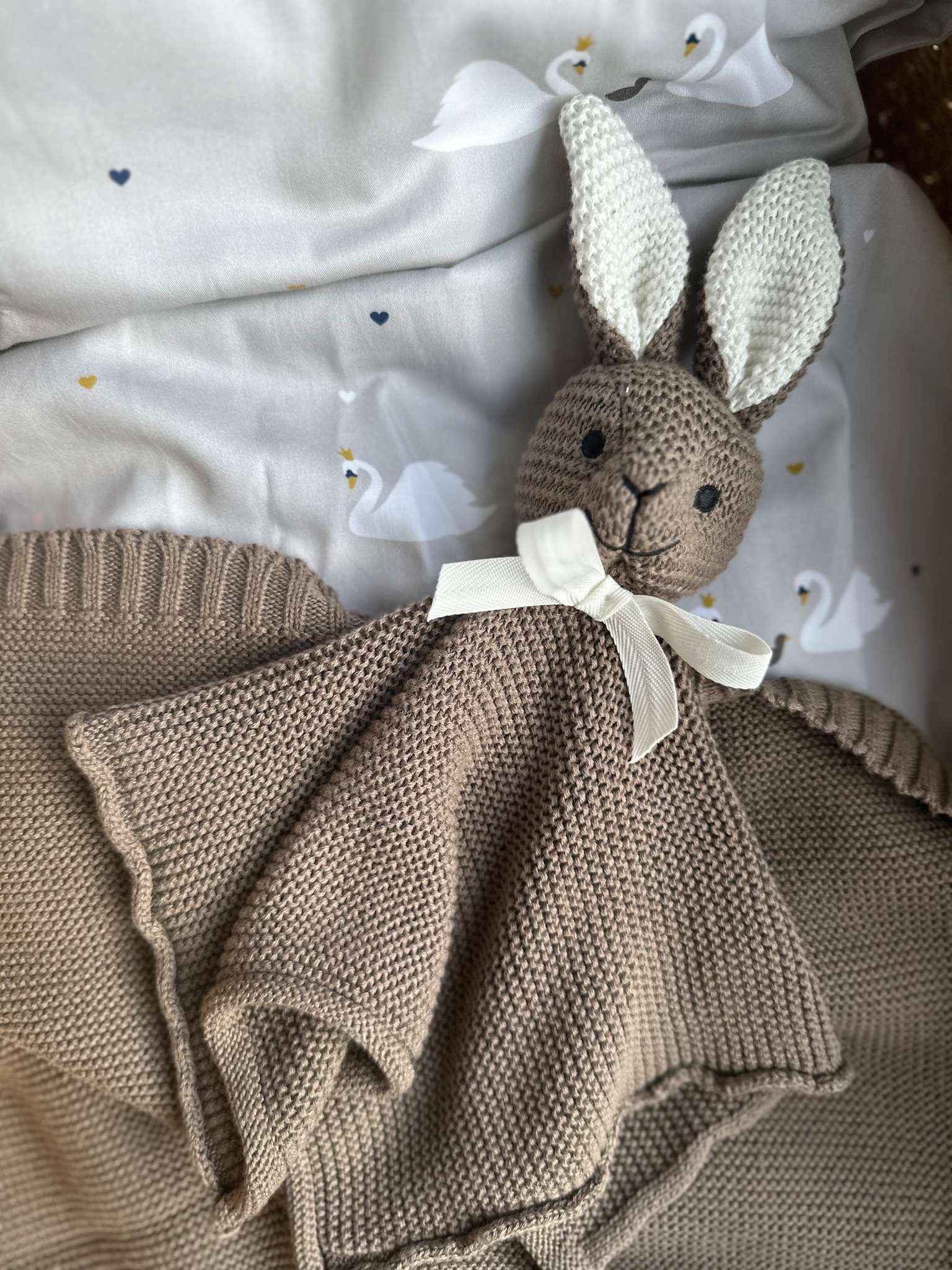 Cuddle Cloth Rabbit - Wood