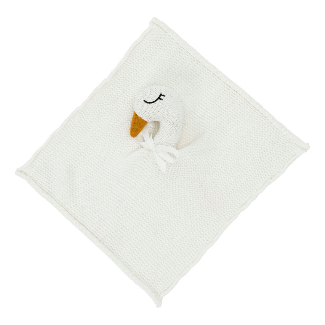 Cuddle Cloth Swan - Milk