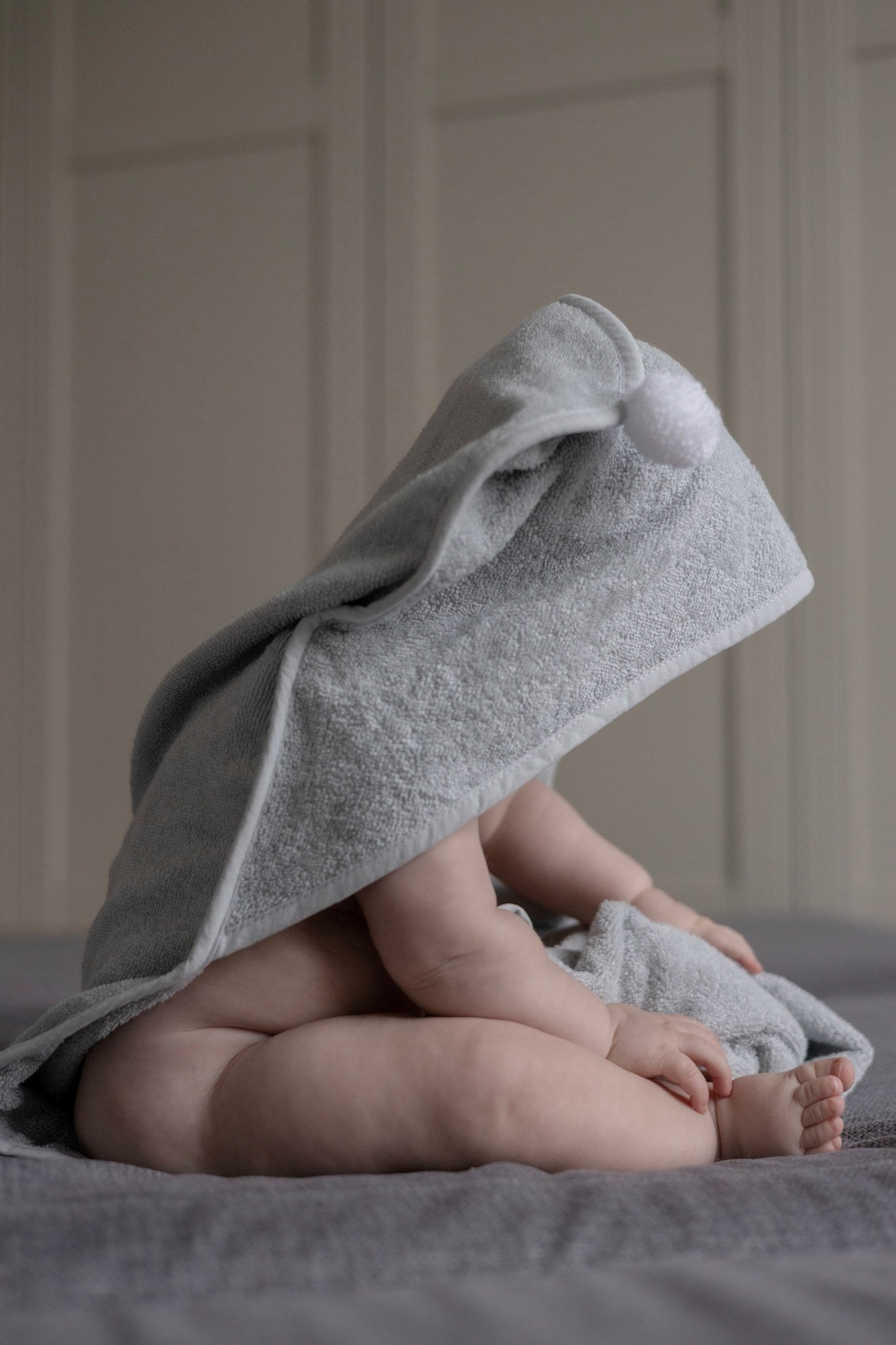 Hooded Towel - English Rose