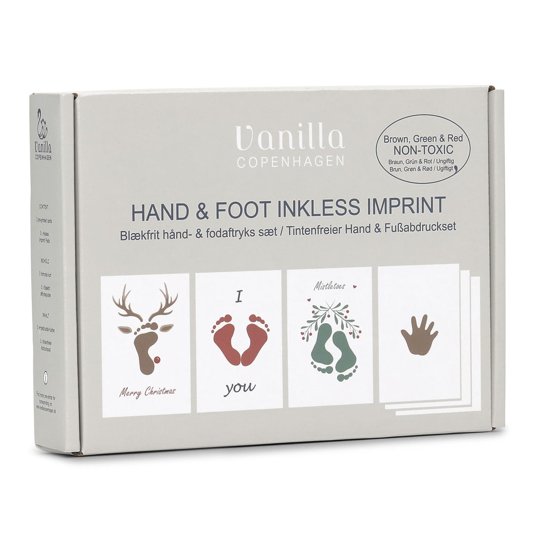 Hand & Foot Inkless Pads - Christmas